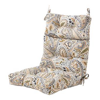 Greendale Home Fashions Outdoor High Back Chair Cushion
