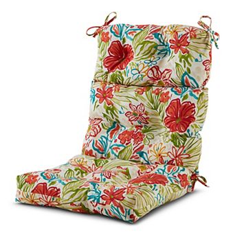 Greendale Home Fashions Outdoor High Back Chair Cushion