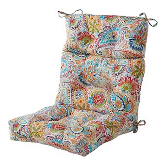 Greendale Home Fashions Outdoor High Back Chair Cushion