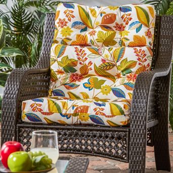 Greendale Home Fashions Outdoor High Back Chair Cushion