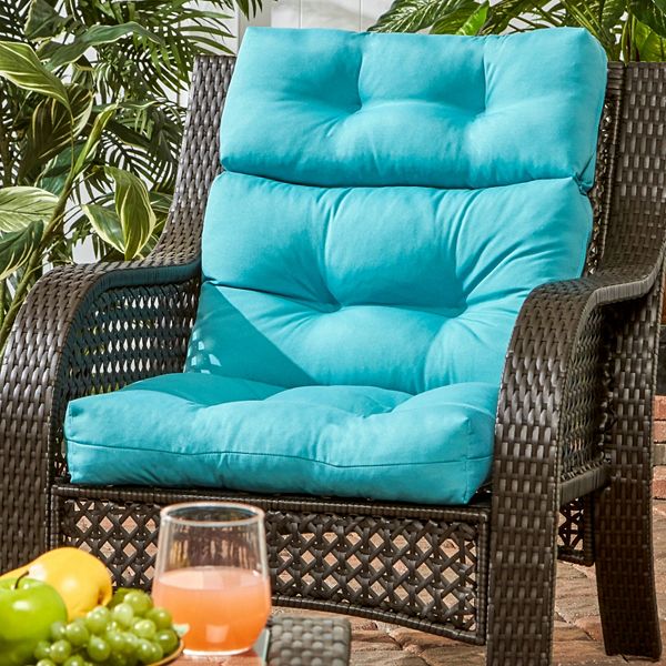 Greendale Home Fashions Outdoor High Back Chair Cushion