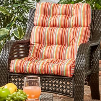 Greendale Home Fashions Outdoor High Back Chair Cushion