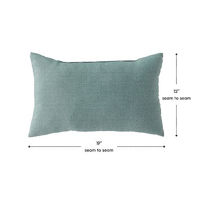Greendale Home Fashions Outdoor 2-pack Oblong Throw Pillow Set