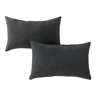 Greendale Home Fashions Outdoor 2-pack Oblong Throw Pillow Set