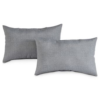 Greendale Home Fashions Outdoor 2-pack Oblong Throw Pillow Set