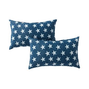 Greendale Home Fashions Outdoor 2-pack Oblong Throw Pillow Set