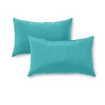 Greendale Home Fashions Outdoor 2-pack Oblong Throw Pillow Set