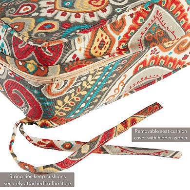 Greendale Home Fashions Deep Seat Cushion & Back Pillow Set