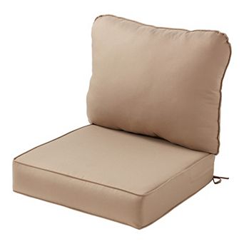 Greendale Home Fashions Deep Seat Cushion & Back Pillow Set