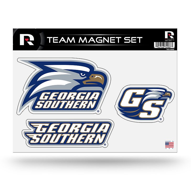 Georgia Southern Eagles Team Magnet Set, Multicolor