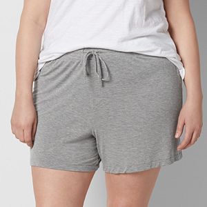 Plus Size SONOMA Goods for Life™ Everyday Essential Jersey Shorts