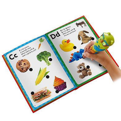 Educational Insights Hot Dots Jr. Let's Learn the Alphabet Interactive Book & Pen Set