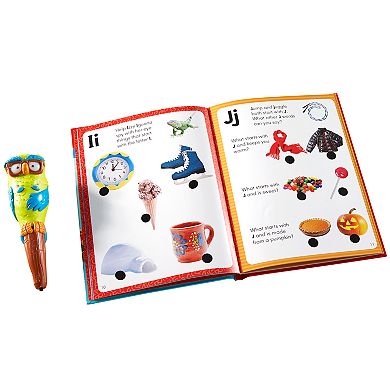 Educational Insights Hot Dots Jr. Let's Learn the Alphabet Interactive Book & Pen Set