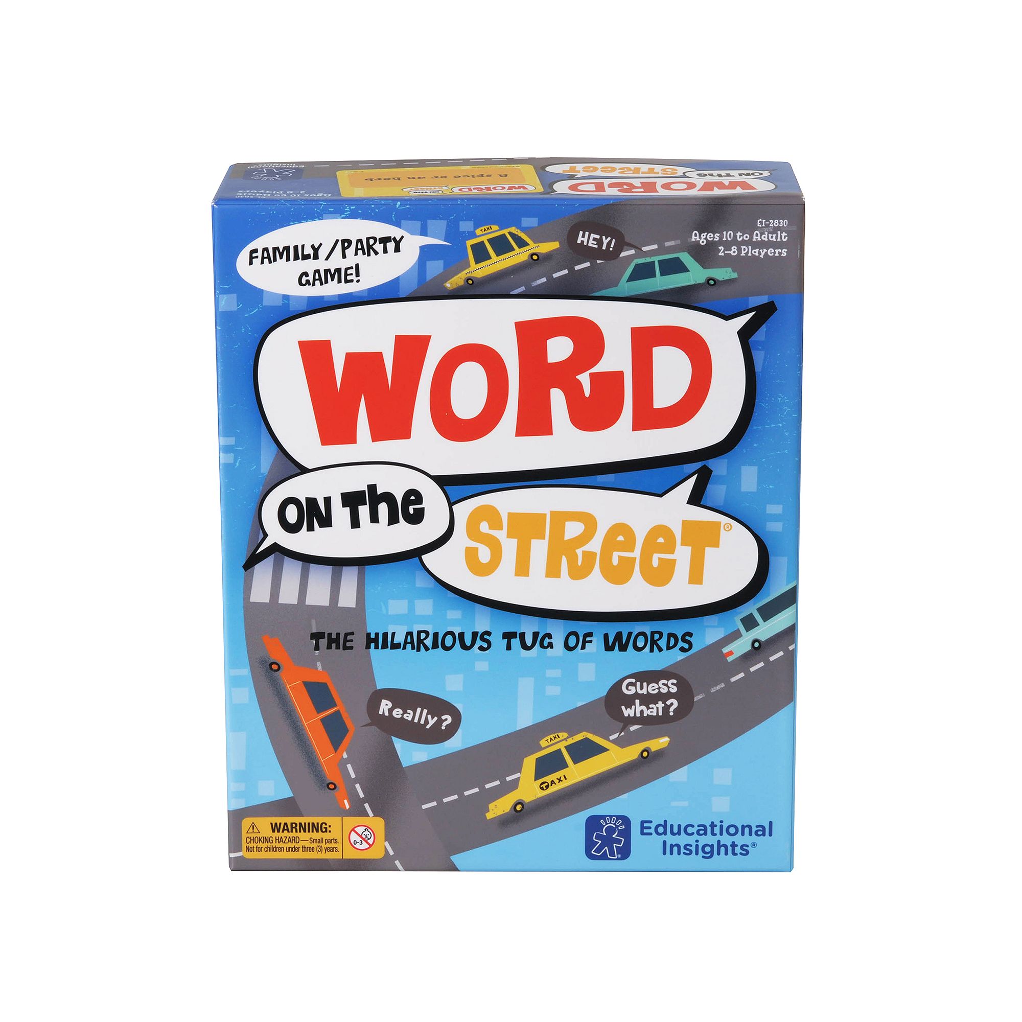 Educational Insights Word ON The Street Board Game, Multicolor