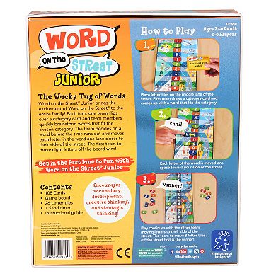 Educational Insights Word ON The Street Junior Board Game