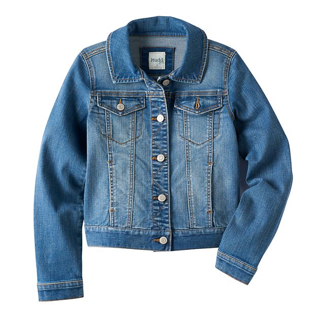 Kohl's plus store size denim jacket