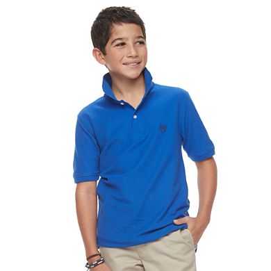 Boys 4-20 Chaps Solid Stretch Polo