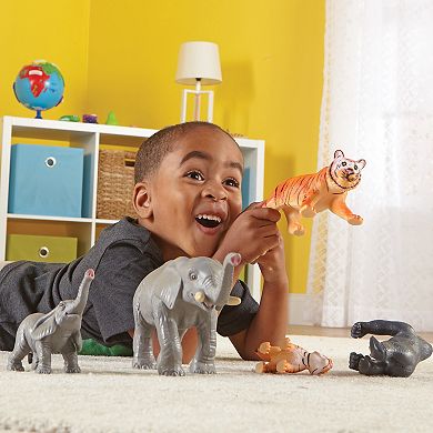 Learning Resources Mommas & Babies Jumbo Jungle Animals 