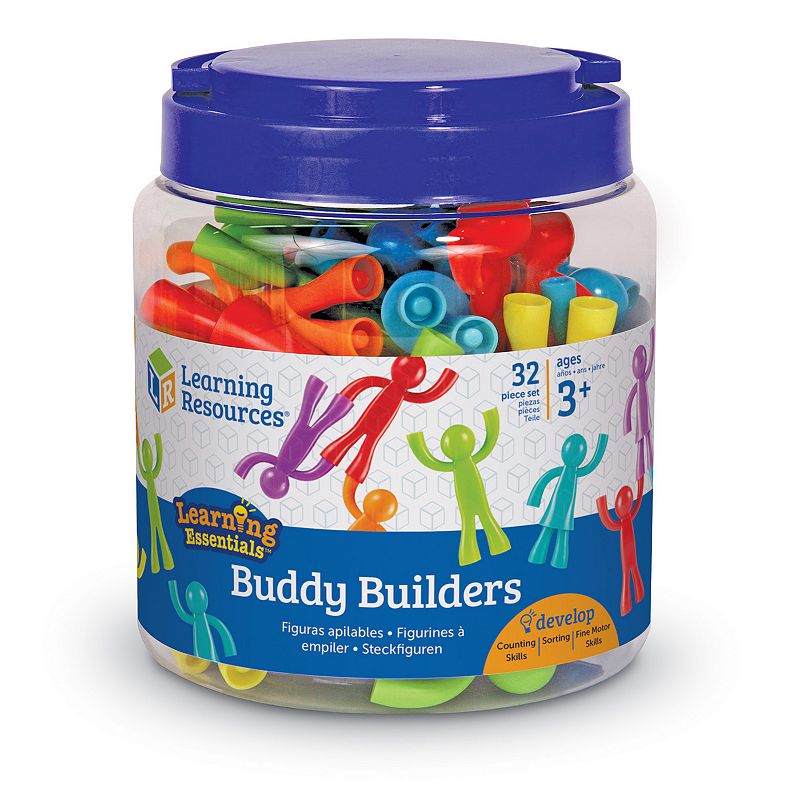 Learning Resources Buddy Builders, Multicolor