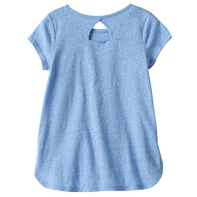 Girls 4-10 Jumping Beans® Back Cutout Sequin Graphic Tee