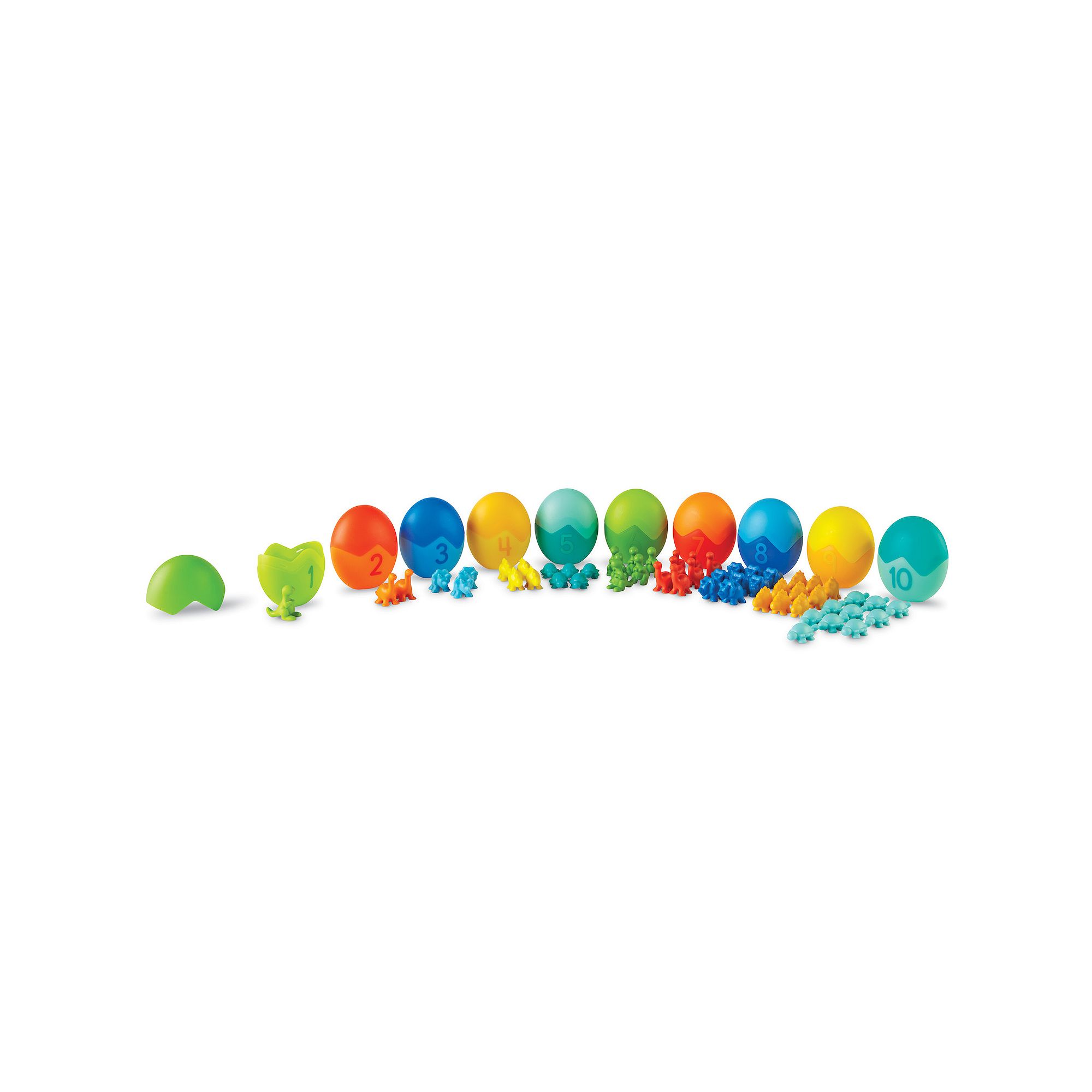 Learning Resources Counting Dino-Sorters Math Activity Set, Multicolor