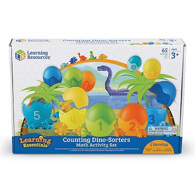 Learning Resources Counting Dino-Sorters Math Activity Set