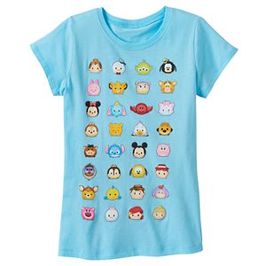 Disney's Tsum Tsum Girls 7-16 Friends Glitter Graphic Tee