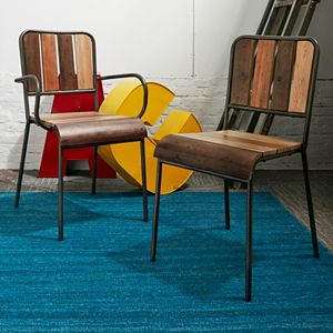 INK+IVY Renu Wood Dining Chair 2-piece Set