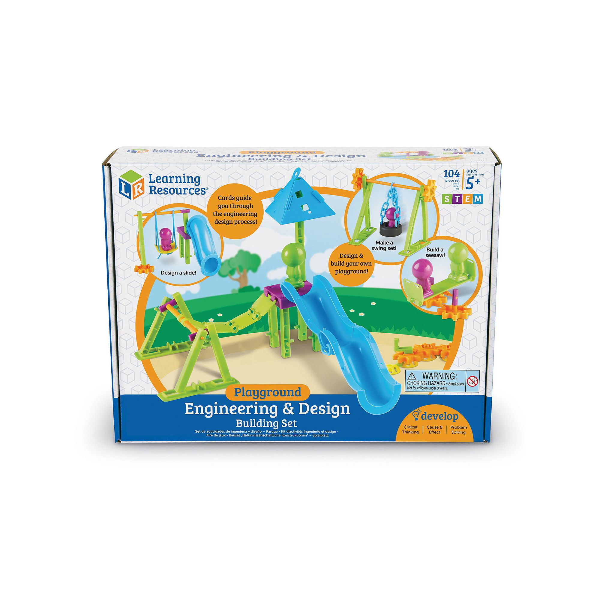 Learning Resources STEM Engineering & Design Kit, Multicolor