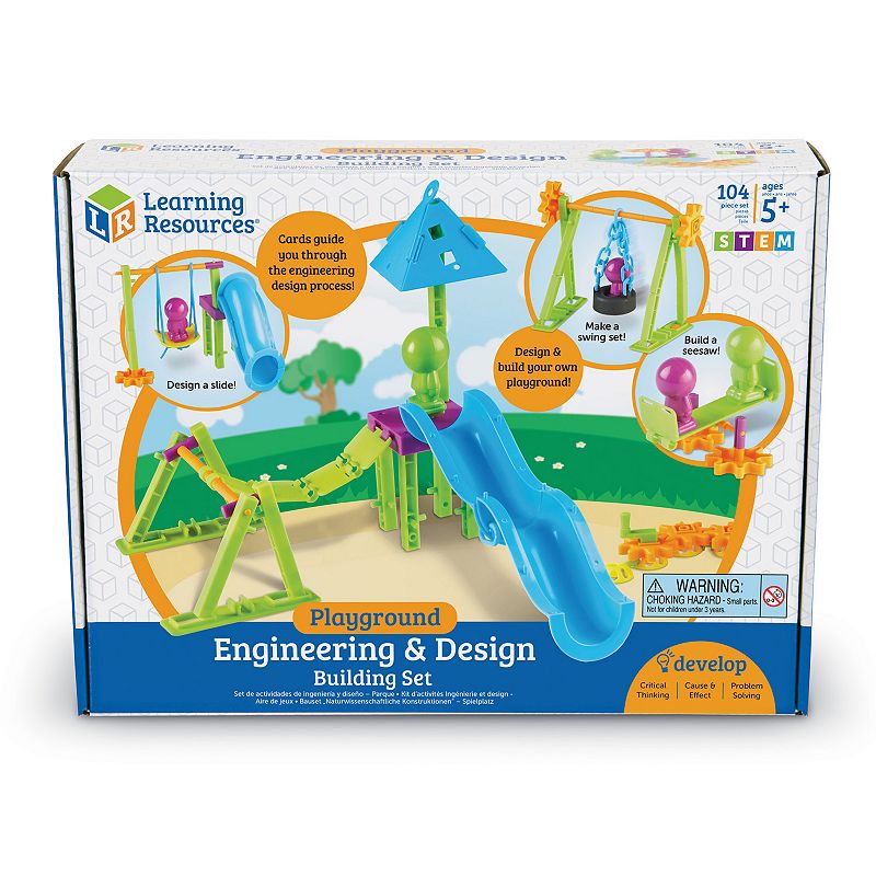 Learning Resources STEM Engineering & Design Kit, Multicolor