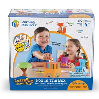 Learning Resources Fox in a Box Position Word Activity Set