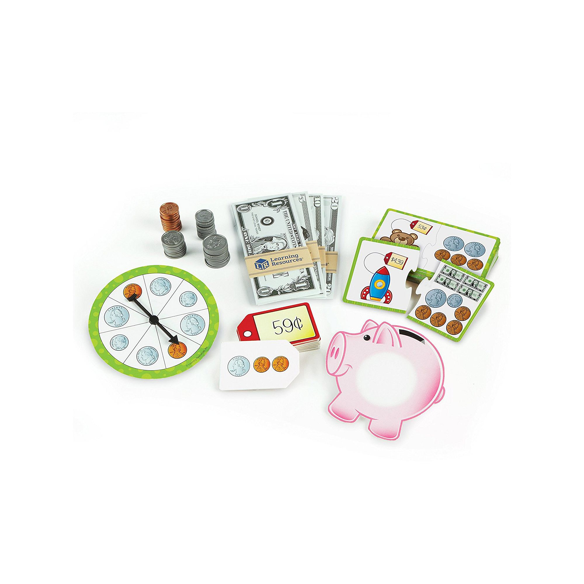Learning Resources Money Activity Set, Multicolor