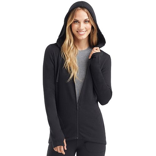 Download Women's Cuddl Duds Comfortwear Full-Zip Hoodie