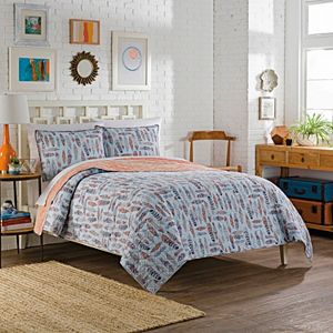 Vue 3-piece Zensa Reversible Quilt Set
