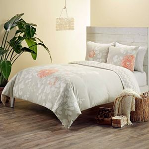 Vue 3-piece Kaleah 300 Thread Count Duvet Cover Set