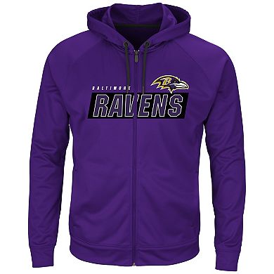 Men's Majestic Baltimore Ravens Game Elite Hoodie