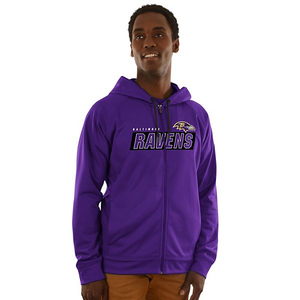 Men's Majestic Baltimore Ravens Game Elite Hoodie