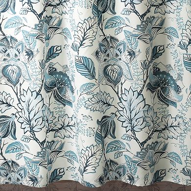Lush Decor Cynthia Jacobean Shower Curtain