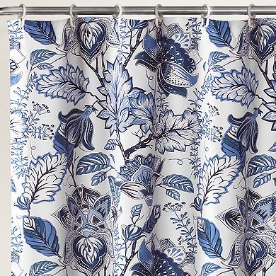 Lush Decor Cynthia Jacobean Shower Curtain