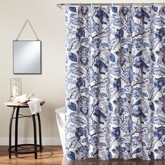 Lush Decor Cynthia Jacobean Shower Curtain