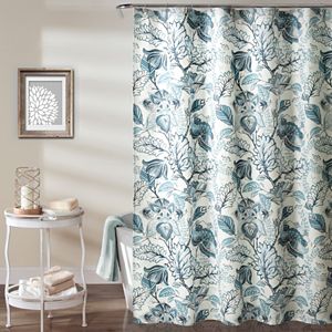 Lush Decor Cynthia Jacobean Shower Curtain