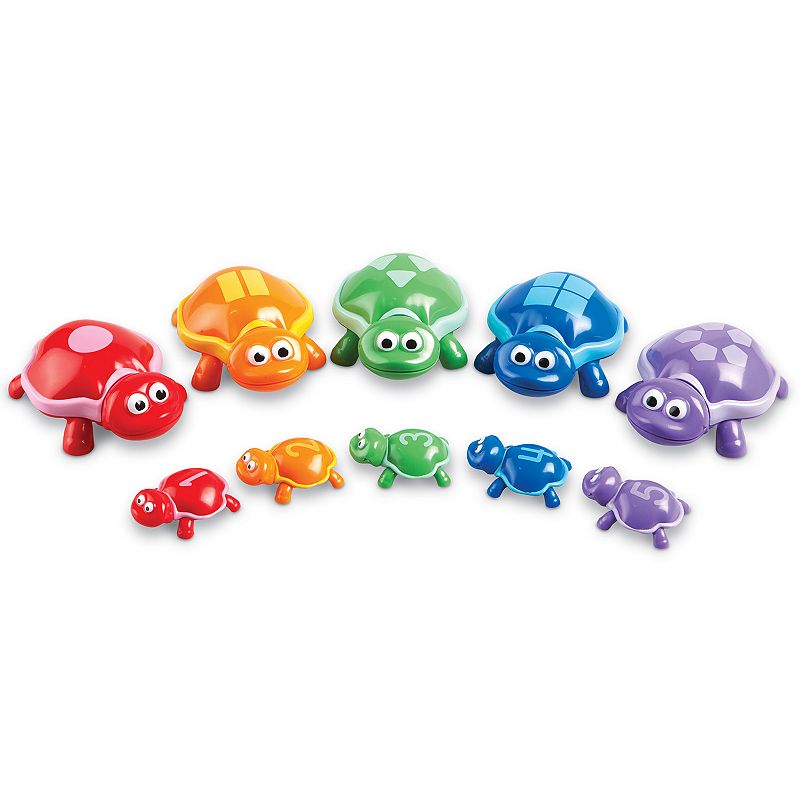 Learning Resources Snap-n-Learn Number Turtles, Multicolor