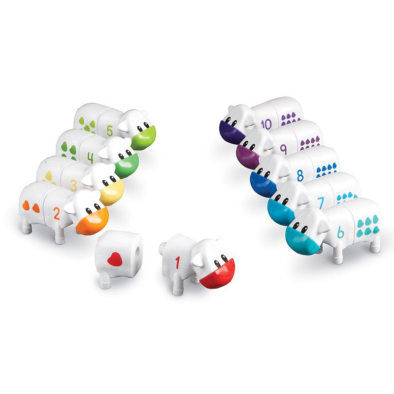 Learning Resources Snap-n-Learn Counting Cows, Multicolor