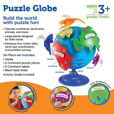 Learning Resources Puzzle Globe