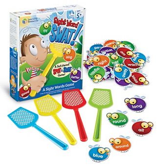 Learning Resources 110 pc Sight Words Swat®! A Sight Words Phonic Game