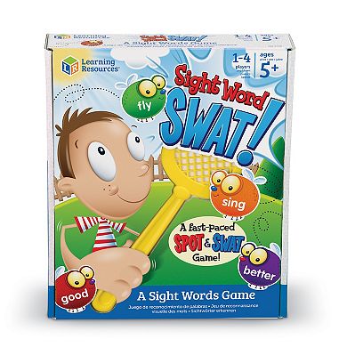 Learning Resources 110-Piece Sight Words Swat®! A Sight Words Phonic Game