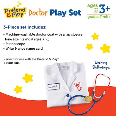 Learning Resources Pretend & Play Doctor Play Set