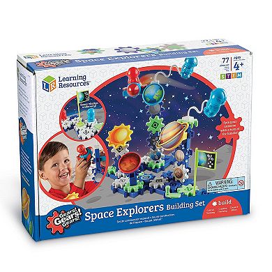 Learning Resources Gears! Gears! Gears! Space Explorers Building Set