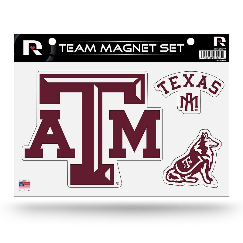 Texas A&M Aggies Team Magnet Set, Multicolor