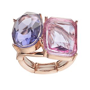 Jennifer Lopez Oval & Rectangle Stretch Ring